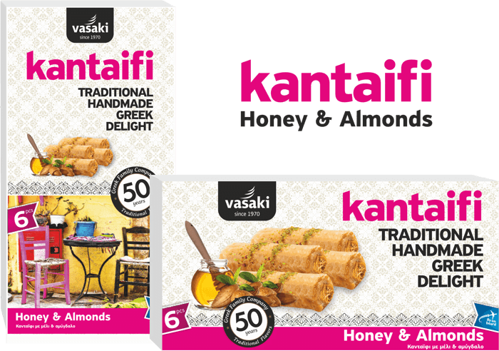 Kataif cu migdale si miere (200g) – imagine 3
