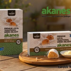 Akanes (rahat cu unt de bivolita si migdale 300 gr)