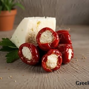 Ardei mini kapia dulce picant umplut cu mix de branza 330g