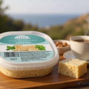 Halva handmade din susan cu stevie si sirop de maltitol 400g