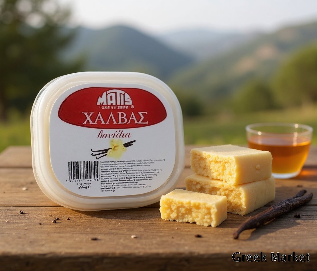 Halva handmade din susan cu vanilie 400g