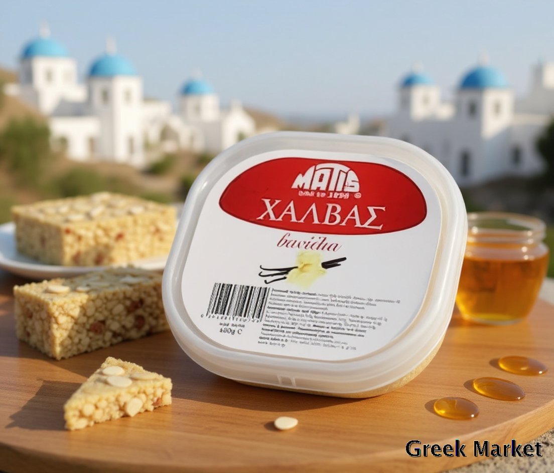 Halva handmade din susan cu vanilie 400g