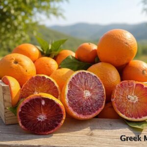 Portocale cu miezul rosu (pret per kg)
