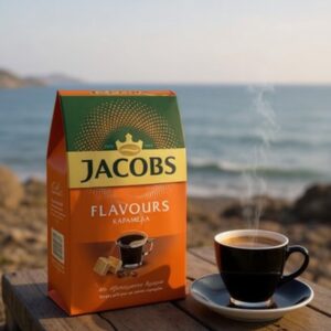 Cafea Jacobs cu aroma de caramel – 250g