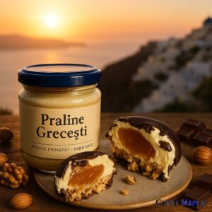 Pralina mon-amour cu cream caramel si migdale 1 kg