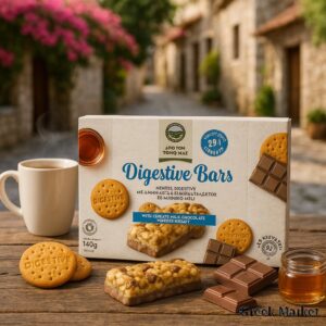 Baton Masoutis cu cereale, ciocolată cu lapte si miere 5x28g