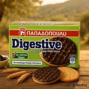 Digestive cu ciocolată neagră și 30% mai puțin zahăr