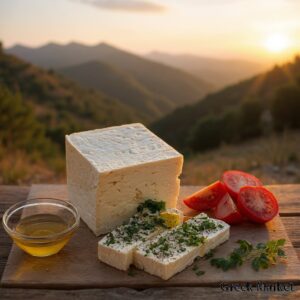 Brânză Feta din lapte de oaie si capra (400 g)