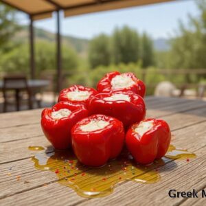 Ardei cherry dulce-picant umpluti cu mix de branza (1.400g/net)