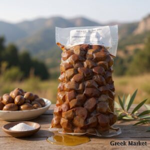 Măsline Halkidiki murate stafidite (500g)
