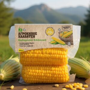 Porumb dulce, fiert la abur 400g