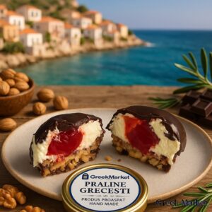Pralina mon-amour cu capsuni si migdale 1kg