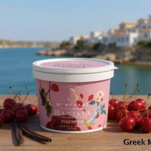 Serbet cu aroma de vanilie si visine 400g