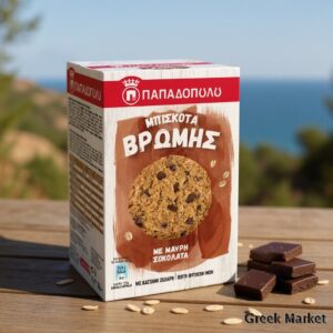 Biscuiti digestivi din ovăz cu ciocolată neagră